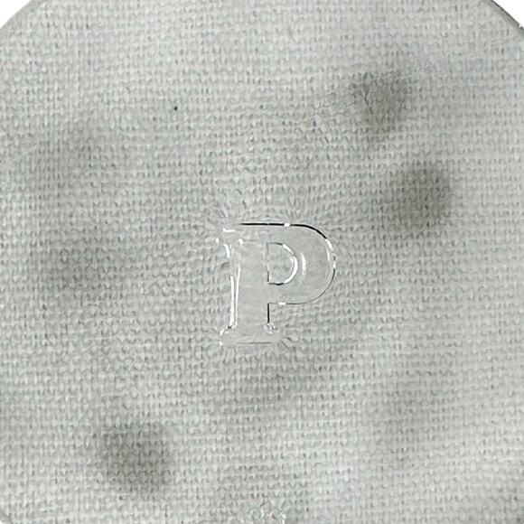 Clear Glass Dot Pattern Vintage Heavy Cereal Fruit Dessert Bowls-Set of 5 - Picture 4 of 4